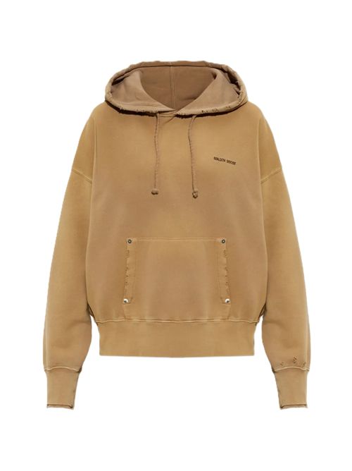 Felpa con logo effetto vissuto Golden Goose | GUP02763.P002636.16107VINTAGE CARTOUCHE
